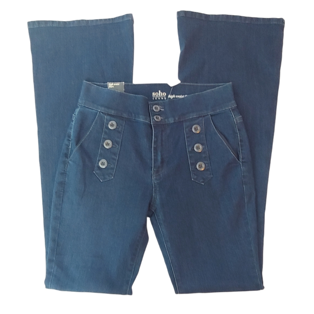 NWT SOHO Highrise Flare Jeans Size 4